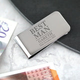 Money Clip Stainless Steel Letter Unisex Wallet Banknote Folder