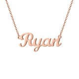 Personalized Name Necklace 925 Sterling Silver for Women