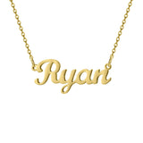 Personalized Name Necklace 925 Sterling Silver for Women