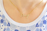 CZ Name Necklace-Personalized Gift-Dainty Jewelry