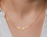 Dainty Personalized Name Necklace, Stainless Steel Necklace