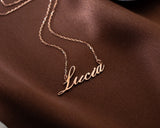 Personalized Name Necklace for Women, Stainless Steel, Dainty Jewelry