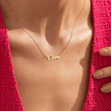 Dainty Personalized Name Necklace, Handwriting Necklace, Custom Gift