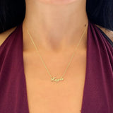 Personalized Name Necklace, Stainless Steel Custom Jewelry