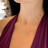 Personalized Name Necklace, Stainless Steel Custom Jewelry