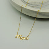 Personalized Name Necklace, Stainless Steel Custom Jewelry