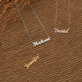 Dainty Name Necklace Stainless Steel Jewelry Perfect Birthday Gift