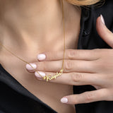 Name Necklace ? Dainty Stainless Steel Nameplate Jewelry