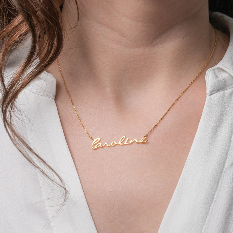 Dainty Name Necklace for Women, Personalized Name Jewelry