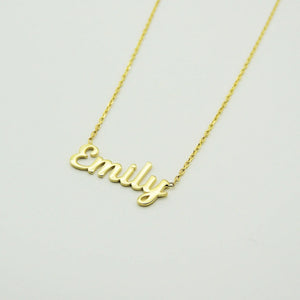 Name Necklace, Personalized for Women, Dainty and Delicate