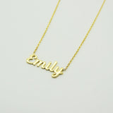 Name Necklace, Personalized for Women, Dainty and Delicate