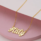 Personalized Old English Arabic Choker Necklace