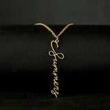 Customized Stainless Steel Name Necklace
