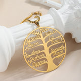 Name Necklace Car Decorative Pendant Phone Number Nameplate Jewelry