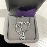 Customized Stethoscope Pendant Necklace