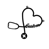 Customized Stethoscope Pendant Necklace