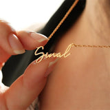 Personalized Name Necklace Stainless Steel Jewelry for Women