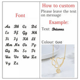 Personalized Stethoscope Pendant Name Necklace