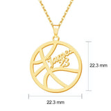 Personalized Name Necklace for Women Stainless Steel Jewelry