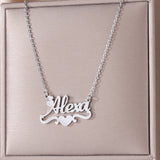 Custom Name Necklace For Women Stainless Steel Name Necklace