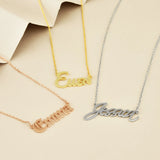 Personalized Gold Name Necklace for Women