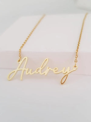Personalized Name Necklace, Stainless Necklace, Birthday Gift