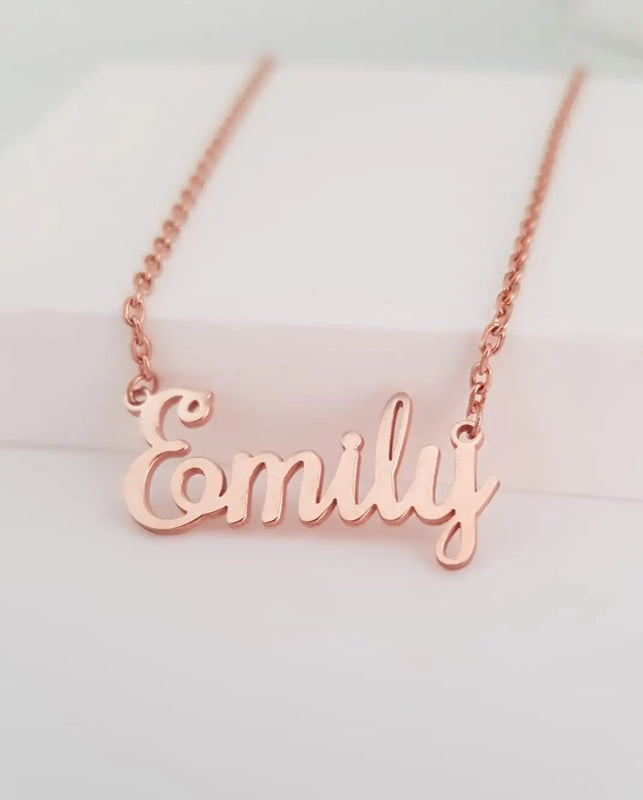 Personalized Name Necklace, Stainless Necklace, Birthday Gift