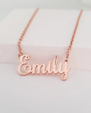 Personalized Name Necklace, Stainless Necklace, Birthday Gift