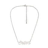 Personalized Name Necklace Stainless Steel Plated Jewelry Women