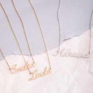 Minimalist Stainless Steel Name Necklace