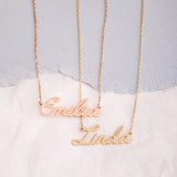 Minimalist Stainless Steel Name Necklace