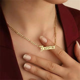 Stainless Steel Name Necklace Chain Pendant Personalized Jewelry
