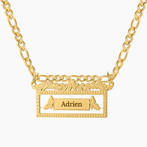 Custom Name Necklace Stainless Steel