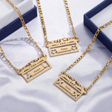 Custom Name Necklace Stainless Steel