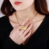 Custom Name Necklace Stainless Steel