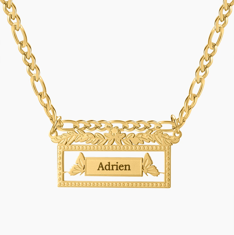 Custom Name Necklace Stainless Steel