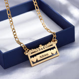 Custom Name Necklace Stainless Steel