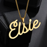 Personalized Stainless Steel Name Necklace Pendants