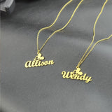 Custom Anime Cartoon Pendant Name Necklace Kids Birthday