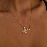 Personalized Stainless Name Necklace, Custom Jewelry, Minimalist Gift