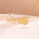 Personalized Name Necklace Stainless Steel Pendant Gift for Her