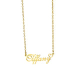 Personalized Golden Choker Name Necklace Stainless Steel Jewelry