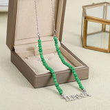Personalized Name Necklace & Letter Bangle Set