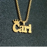 Custom Name Necklace Personalized Stainless Steel