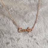 Personalized Name Necklace, Stainless Steel, Christmas Gift
