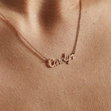 Personalized Name Necklace, Stainless Steel, Christmas Gift