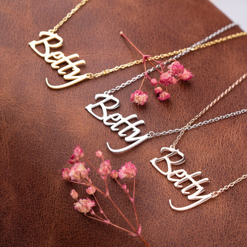 Name Necklace, Personalized Jewelry for Women, Christmas Gifts