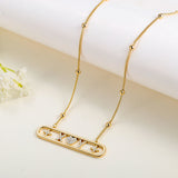 Name Necklace Personalized Letter Stainless Steel Necklaces