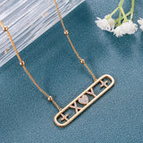 Name Necklace Personalized Letter Stainless Steel Necklaces