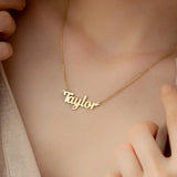 Personalized Letters Stainless Steel Name Necklace
